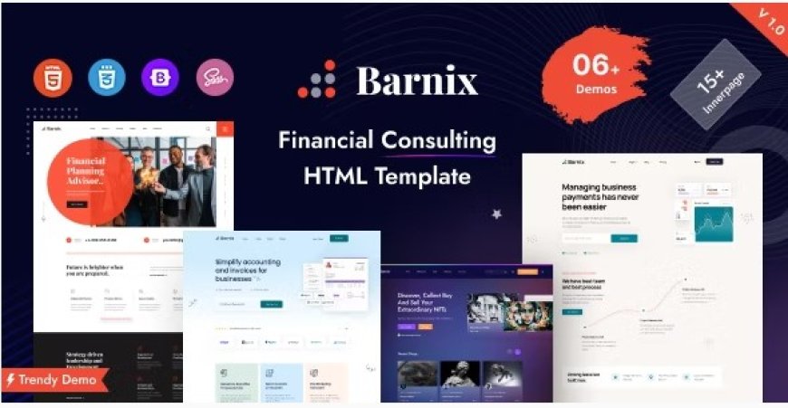 HTML Template - Barnix - Business & Financial v1.0